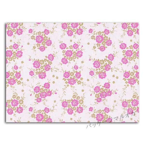 包装紙 半才 GSローズ 500枚