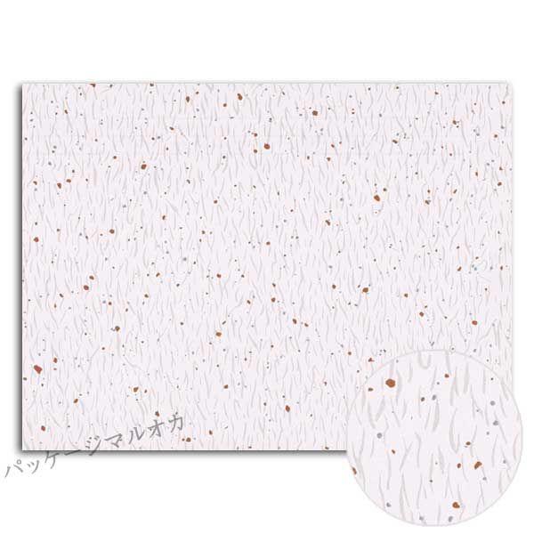 “送料無料/直送” 包装紙 半才 金銀振り白 1000枚