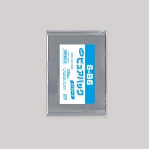 OPP袋 ピュアパック テープ付 T14-20 B6用 5000枚 : パッケージ