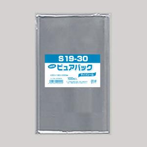 “ゆうパケット対象” OPP袋 ピュアパック S19-30 100枚｜p-maruoka