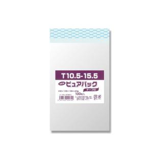 送料無料/直送” OPP袋 ピュアパック テープ付 T15.3-20.5 縦型DVD用