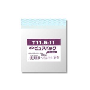 OPP袋 ピュアパック テープ付 T10-15 5000枚 : パッケージ マルオカ
