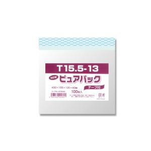 OPP袋 ピュアパック テープ付 T33-53 100枚 : パッケージ マルオカ
