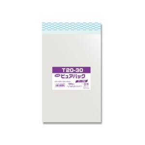 メール便対象” OPP袋 ピュアパック テープ付 T6-16 100枚 : パッケージ