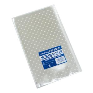 柄オーピーパック かすみ草 No.15-25 バラ 50枚/冊 500枚 : パッケージ