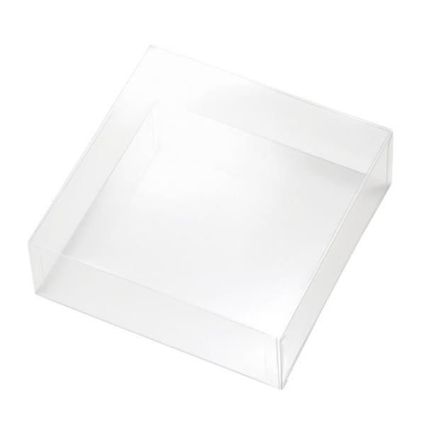 PETクリアケース 150×150×50 （旧CL-9A） (厚み0.03 縦150 横150 高さ...