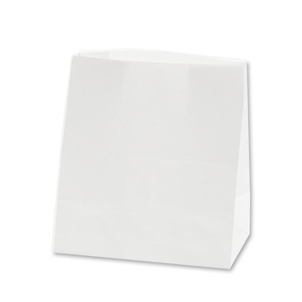 “送料無料/直送” 角底袋 18-1 白無地 ケーキ袋 製菓製パン用 3000枚