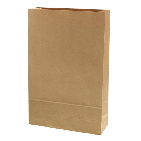 “送料無料/直送” 宅配袋 ベロ無し LL 未晒無地 (M1) (巾320 マチ115 長さ490 ...