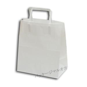 手提げ紙袋 Nフラット 280-1 晒無地 平手 (巾280 マチ180 高さ240 紙質