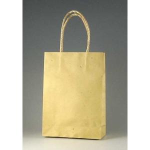 手提げ紙袋 スムース 16-09 ナチュラル 160mm巾 (巾160 マチ90 高さ195) 300枚｜p-maruoka