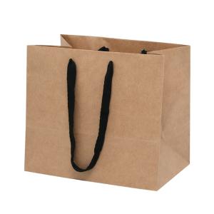 手提げ紙袋 フルールバッグ 30-30 未晒無地 (巾300 マチ300 高さ400