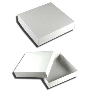 送料無料/直送” 白無地箱 白汎用BOX H-68 (正方形) (内寸横140 内寸縦