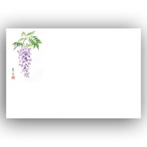 華テーブルマット No.216 藤（4月〜5月） 1000枚｜p-maruoka