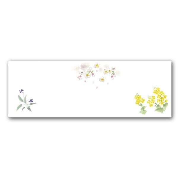 おてもとまっと 花の舞 OT-M02 春うらら (縦132 横380 紙質無蛍光和紙) 100枚