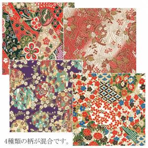 “メール便対象” 友禅千代紙 YZ-07(12cm角)4種混合 100枚