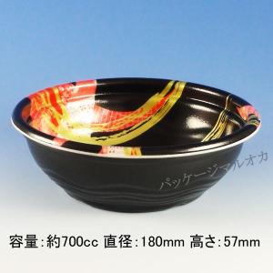 “地域で無料/直送” テイクアウト容器 どんぶり K丸丼-18F 京雷陣 600枚/送料タイプ062｜p-maruoka