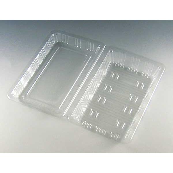 フードパック 特1深 テイクアウト容器 (縦138 横219 本体深さ30 蓋高20 厚さ18μ) ...