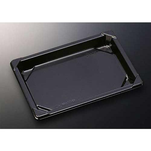 “送料無料/直送” CF寿司容器L 1黒-BL 身 1200枚