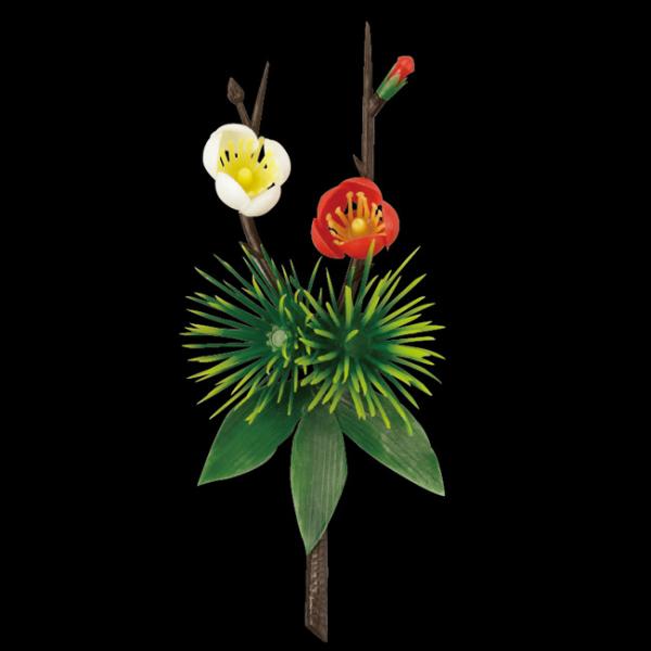 料理飾り DX松竹梅 DS-21 (巾80 高さ165 材質PE) 70個