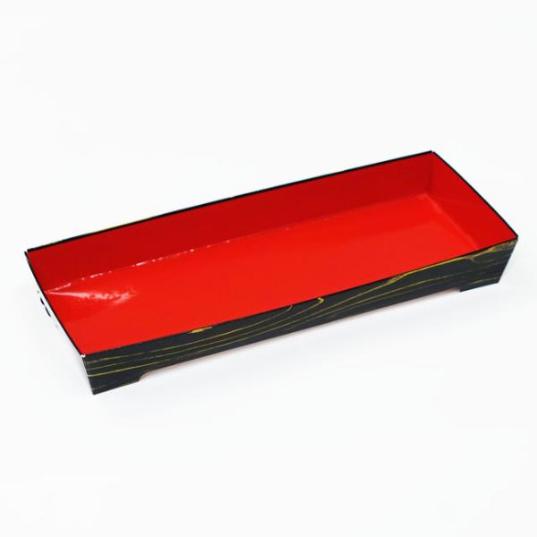 “送料無料/直送” 紙容器 SKS 20-8 赤-黒金 身 400枚