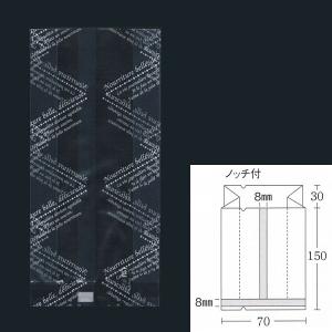 合掌ガゼット袋 GT No.22パリ白 バラ 70×30×150 1000枚｜p-maruoka