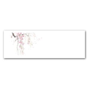 おてもとまっと 遊画 桜 （2月〜4月） (縦132 横380 紙質無蛍光雲流和紙) 100枚｜p-maruoka