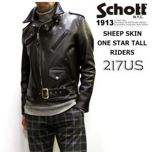Schott N.Y.C ショット SCHOTT 618 ダブルライダース ブラック