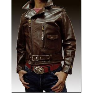 Schott  RIDERS BECK MODEL HORSEHIDE(ショット　馬革ライダース　ベックモデル）｜p-mrt