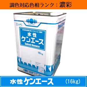 水性ケンエース 黒 16kg 1缶 日本ペイント 日塗工見本帳参照色 調色