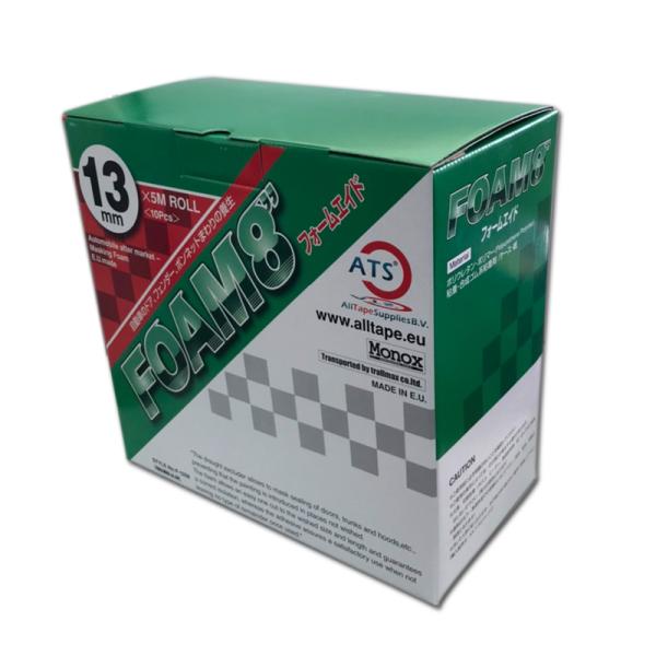 FOAM8&quot; フォームエイド 13mmΦ×5M巻×10本入 Monox 自動車のドア、フェンダー、ボ...