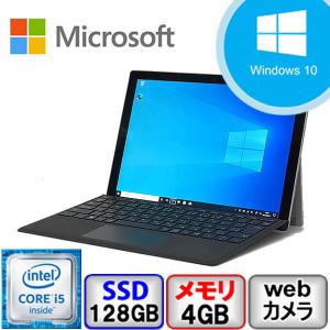 Bランク Microsoft Surface Pro 5th 1796 Win10 Core i5 2.6GHz メモリ4GB SSD128GB 12.3インチ Webカメラ Bluetooth Office付 中古 ノート パソコン PC｜p-pal