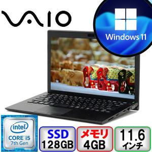 VAIO Pro PF VJPF11 Core i5 64bit 4GB メモリ 128GB SSD Windows10 Pro Office搭載 中古 ノートパソコン Bランク｜p-pal