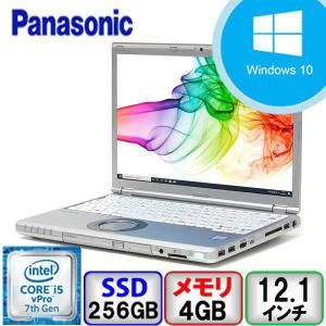 Panasonic Let's note CF-SZ6 CF-SZ6RDCVS Core i5 64bit 4GB メモリ 256 GB SSD Windows10 Pro Office搭載 中古 ノートパソコン Bランク｜p-pal