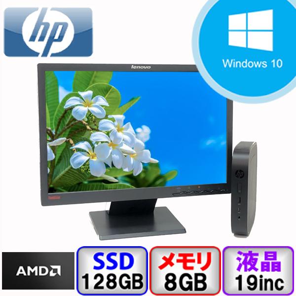 HP ProAMD ThinkVision L197 8GB メモリ 128GB SSD Windo...