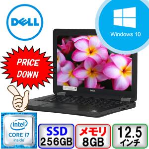 DELL Latitude E5270 P23T Core i7 8GB メモリ 256GB SSD なしWindows10 Pro 64bitOffice搭載 中古 ノートパソコン Cランク｜p-pal