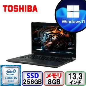 東芝 dynabook R63/B PR63BBAAD4CAD81 Core i5 8GB メモリ 256GB SSD Windows10 Pro 64bit Office搭載 中古 ノートパソコン Bランク｜p-pal