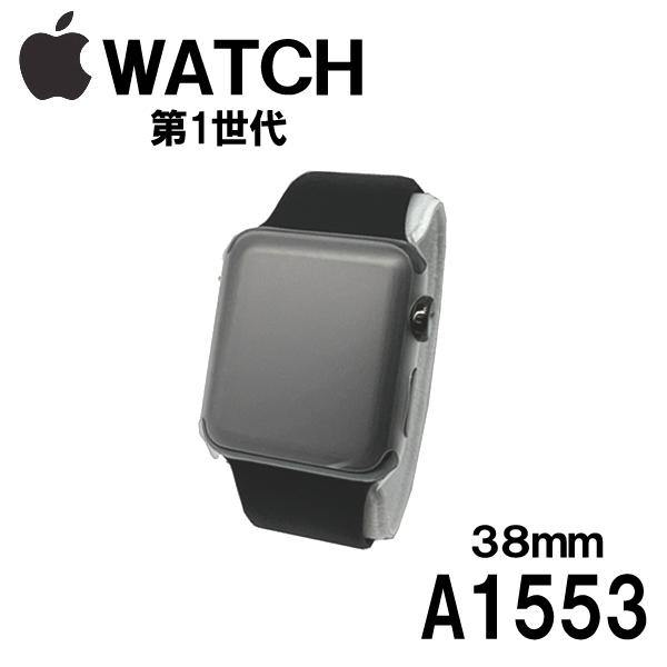 Apple Watch 38mm MLCK2J/A A1553 [ブラックスポーツバンド] 充電確認...