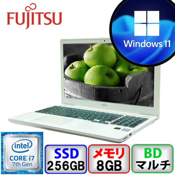 富士通 LIFEBOOK AH53/B2 FMVA53B2WZ Core i7-7700HQ 8GB...
