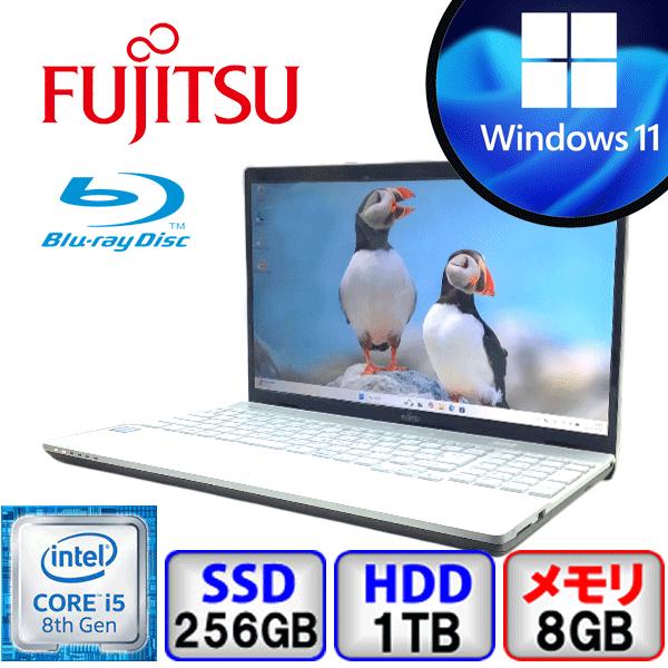 富士通 LIFEBOOK AH49/C2 FMVA49C2WZ Core i5 8GB メモリ 12...
