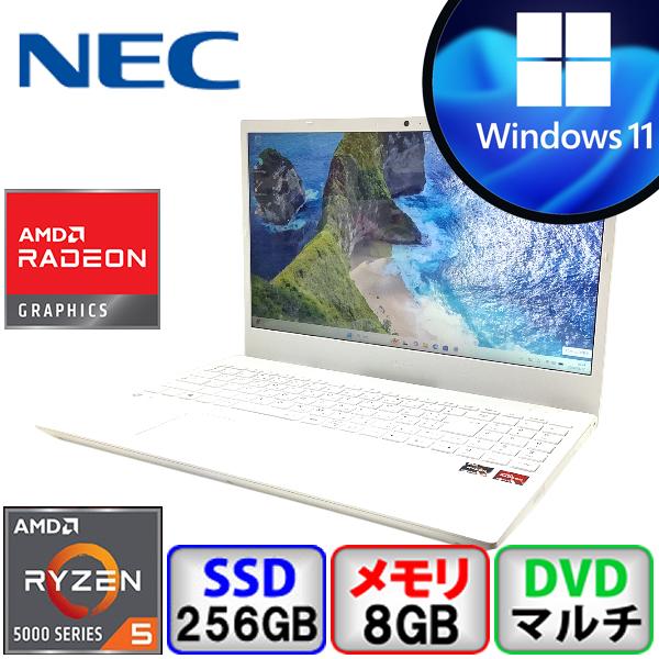 NEC LAVIE N1555CAW AMD Ryzen 5 5500U 8GB メモリ 256GB...