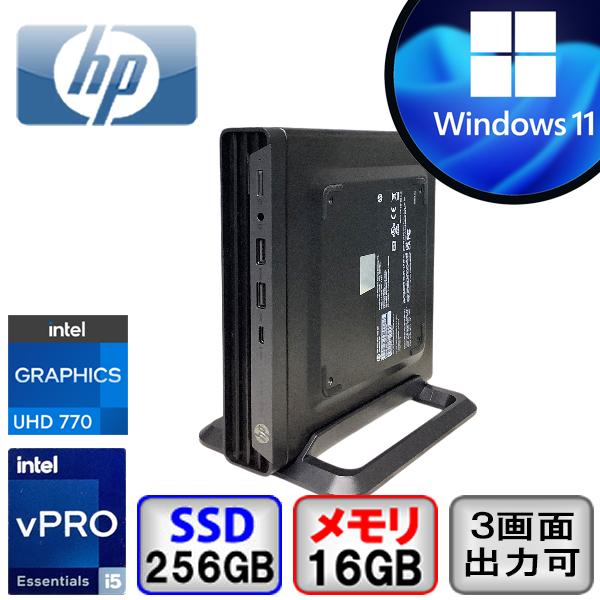 HP Pro Mini 400 G9 HSC-Q001DM Core i5 16GB メモリ 256...