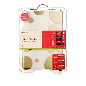 新品 iPad パターンカバーセット保護カバー（iPad　mini)　クリア　TR-PCIPDM12...