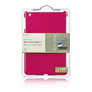 【新品】iPad スマートバックカバー 保護カバー（iPad　mini)　ピンク　TR-SBIPDM...