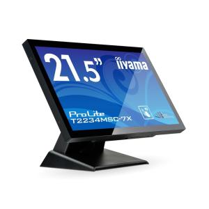 イーヤマ ProLite21.5型タッチパネル液晶ディスプレイ ProLite T2234MSC-7X(1920 x 1080/D-sub HDMI DisplayPort/ブラック/スピーカ:あり/フルHD/IPS/防塵防