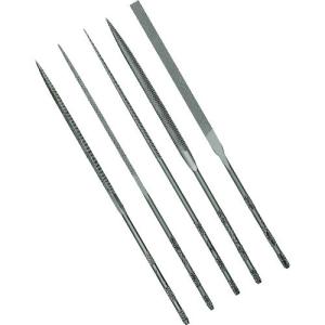 バローベ 精密ニードルヤスリ 5種セット 180mm #0 LA-ST-180-0