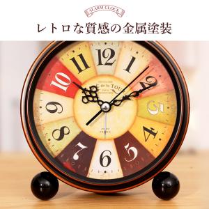 置き時計 おしゃれ 目覚まし時計 静音 アナロ...の詳細画像2