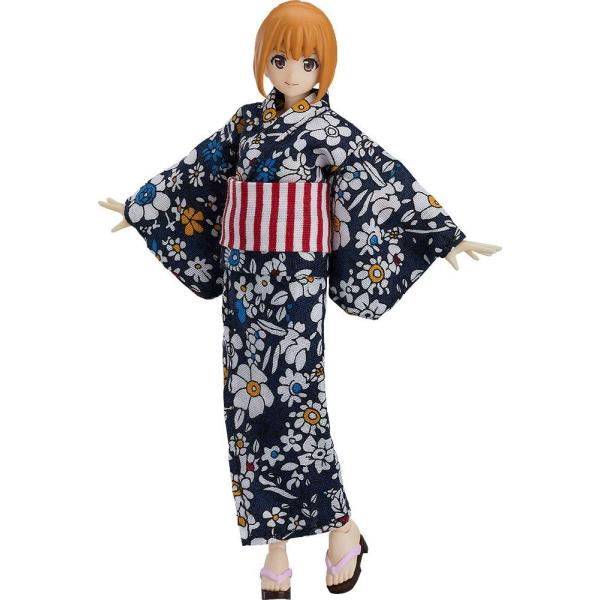 figma 女性body（エミリ） with 浴衣コーデ