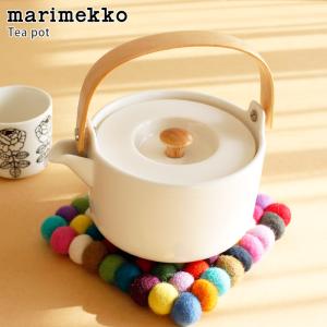 marimekko（マリメッコ） ティーポット 700ml ウニッコ ホワイト