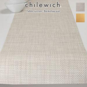 chilewich/チルウィッチ バスケットウィーブ テーブルランナー36cm