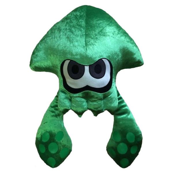 スプラトゥーン2 ダイカットクッション ネオングリーン 約52cm